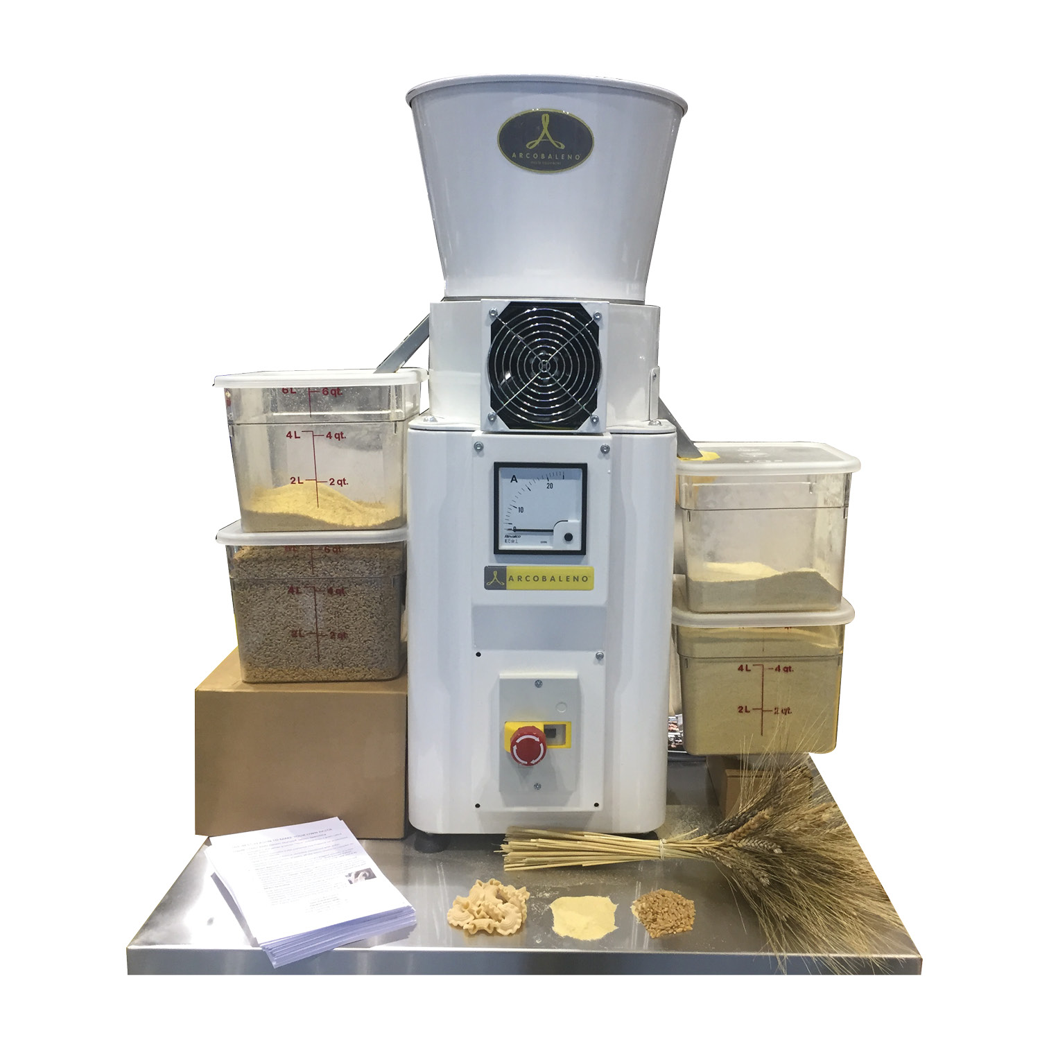 Flour Mill Pasta Machine AFM150 Arcobaleno