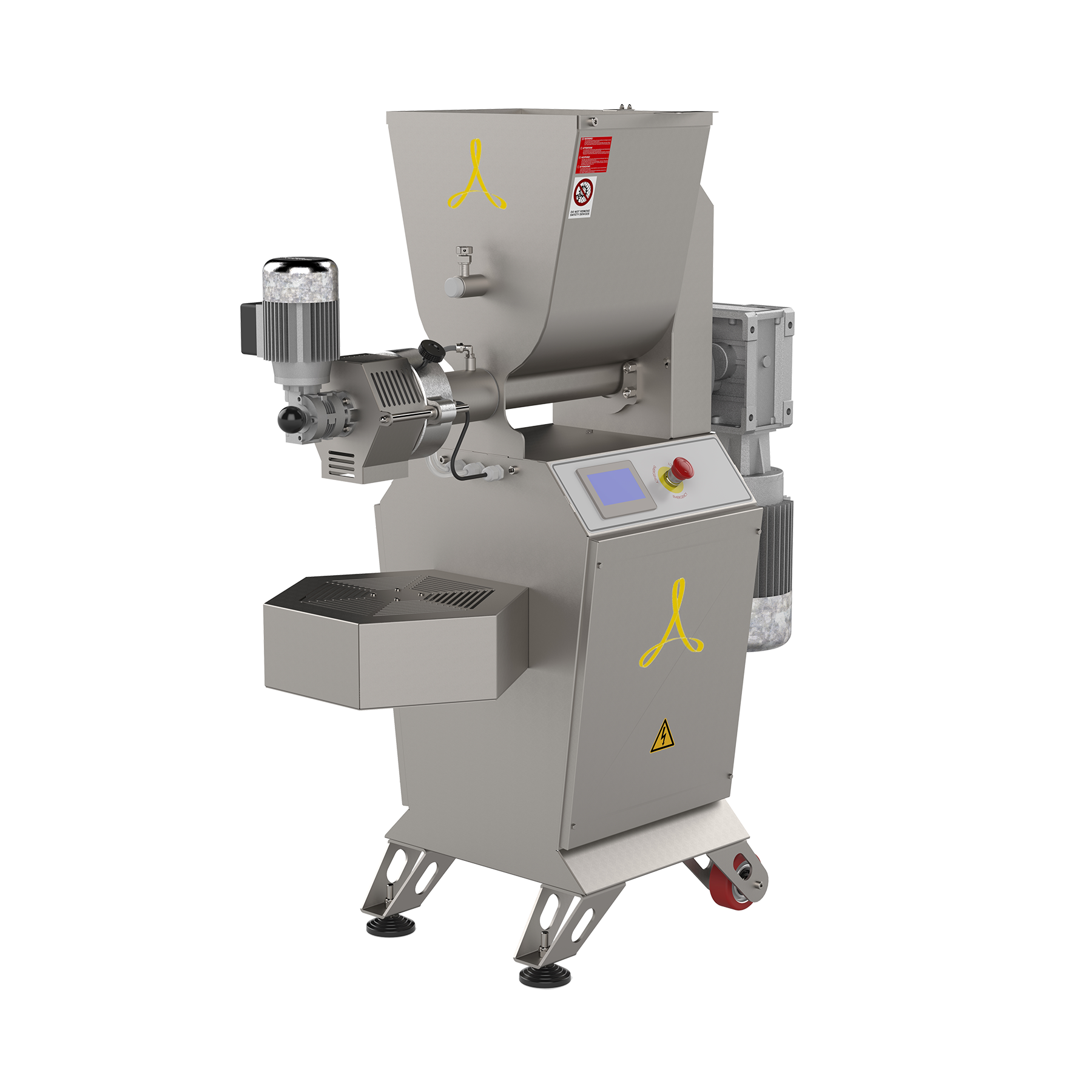 Pasta Machine AEX90 Arcobaleno Pasta Extruder Industrial