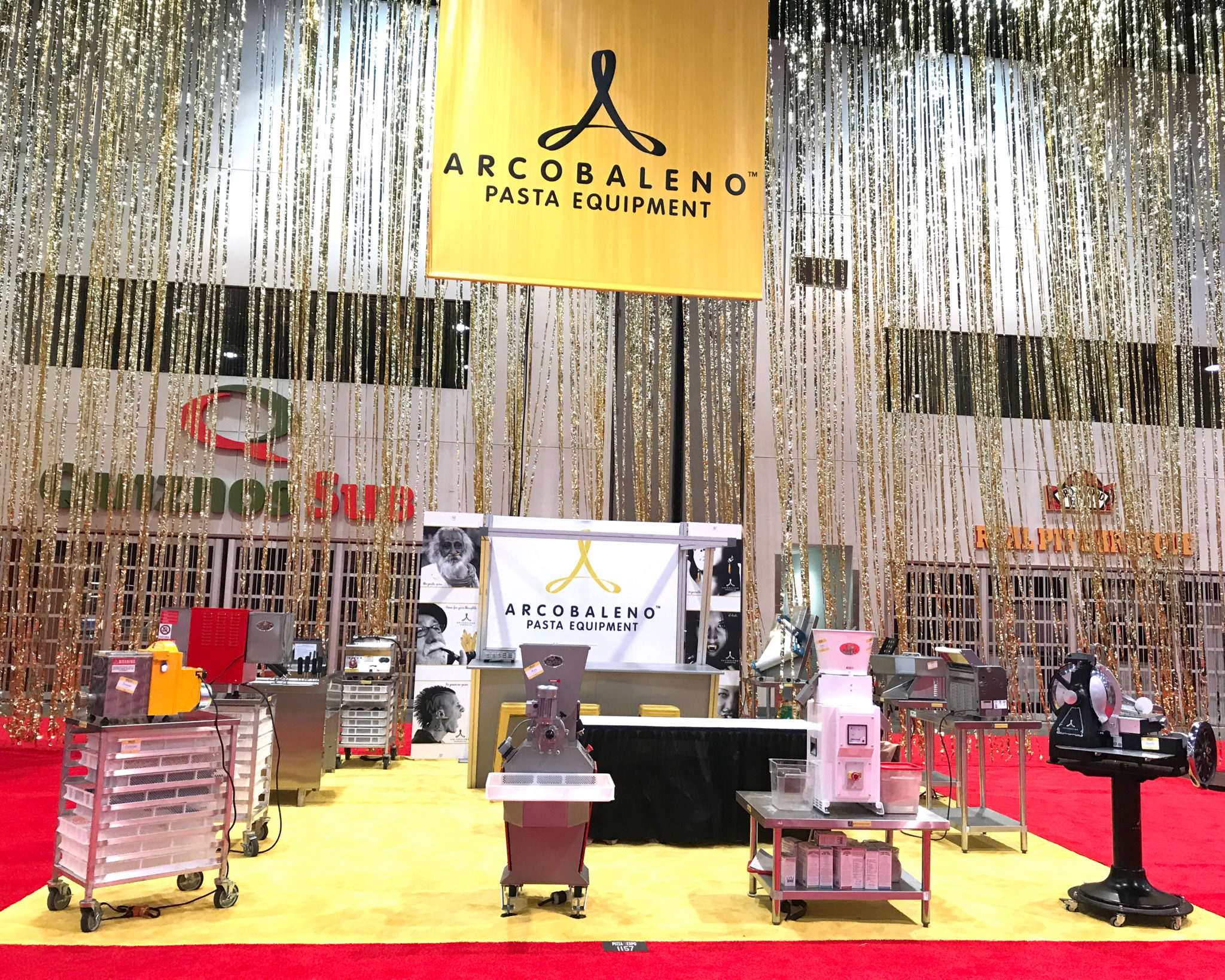 Int'l Pizza Expo June 2628 Arcobaleno Pasta Machine Demos